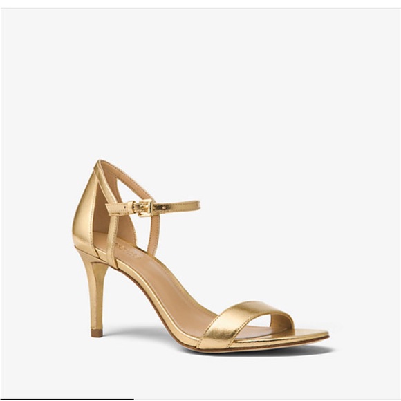 Michael Kors Simone Metallic Sandal - Picture 1 of 4